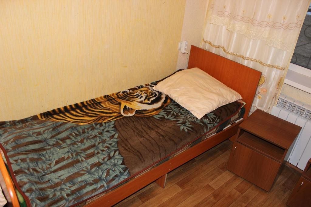 Номер (Односпальная кровать в общем номере для женщин) хостела Ночлег, Хабаровск