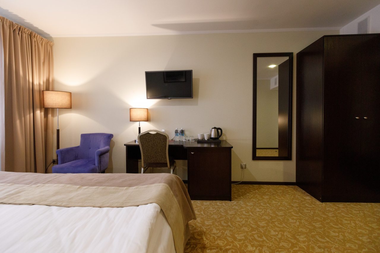 Двухместный (Улучшенный номер с 1 кроватью), Отель Панорама