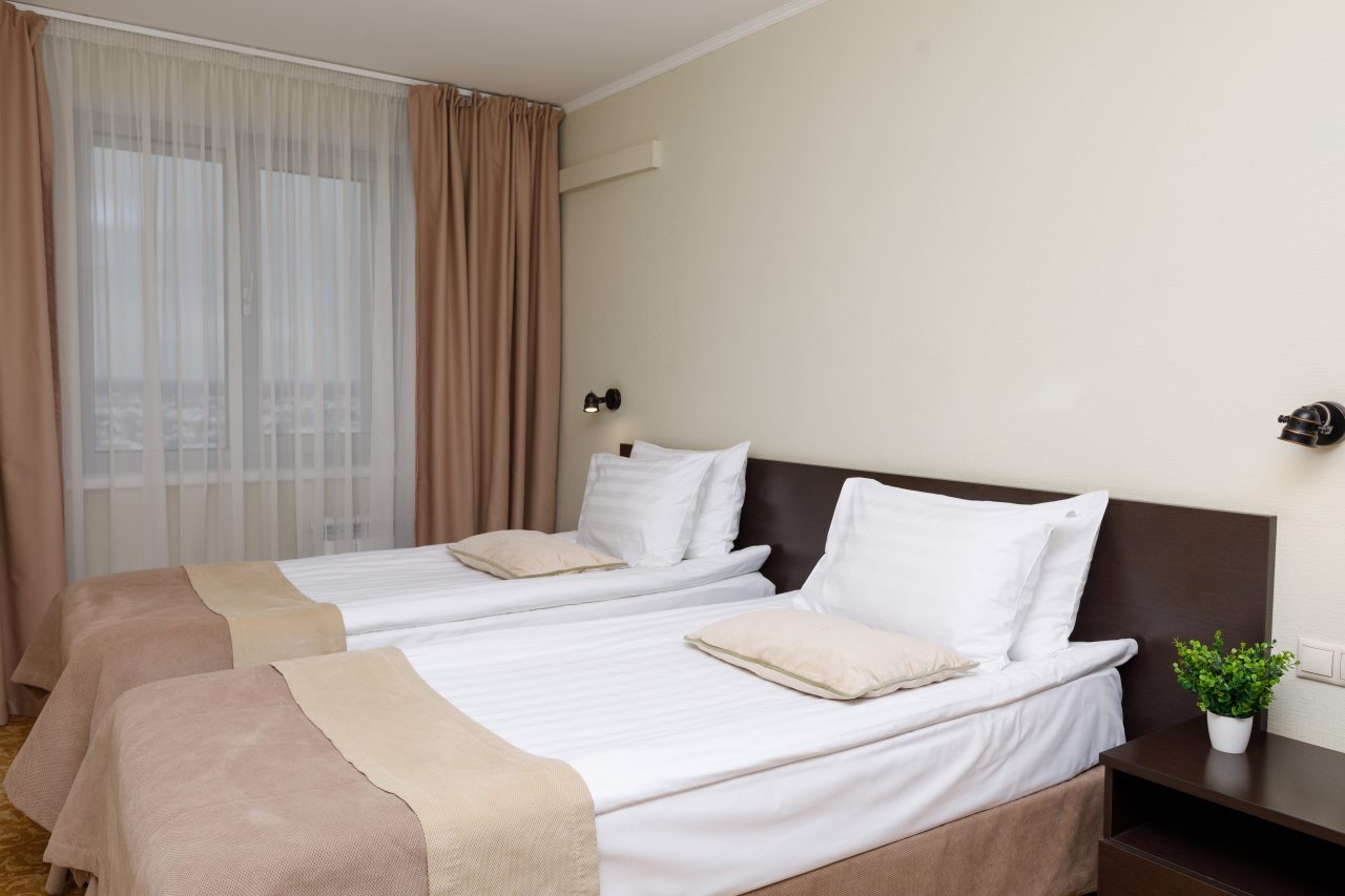 Двухместный (Делюкс с 1 кроватью), Отель Панорама