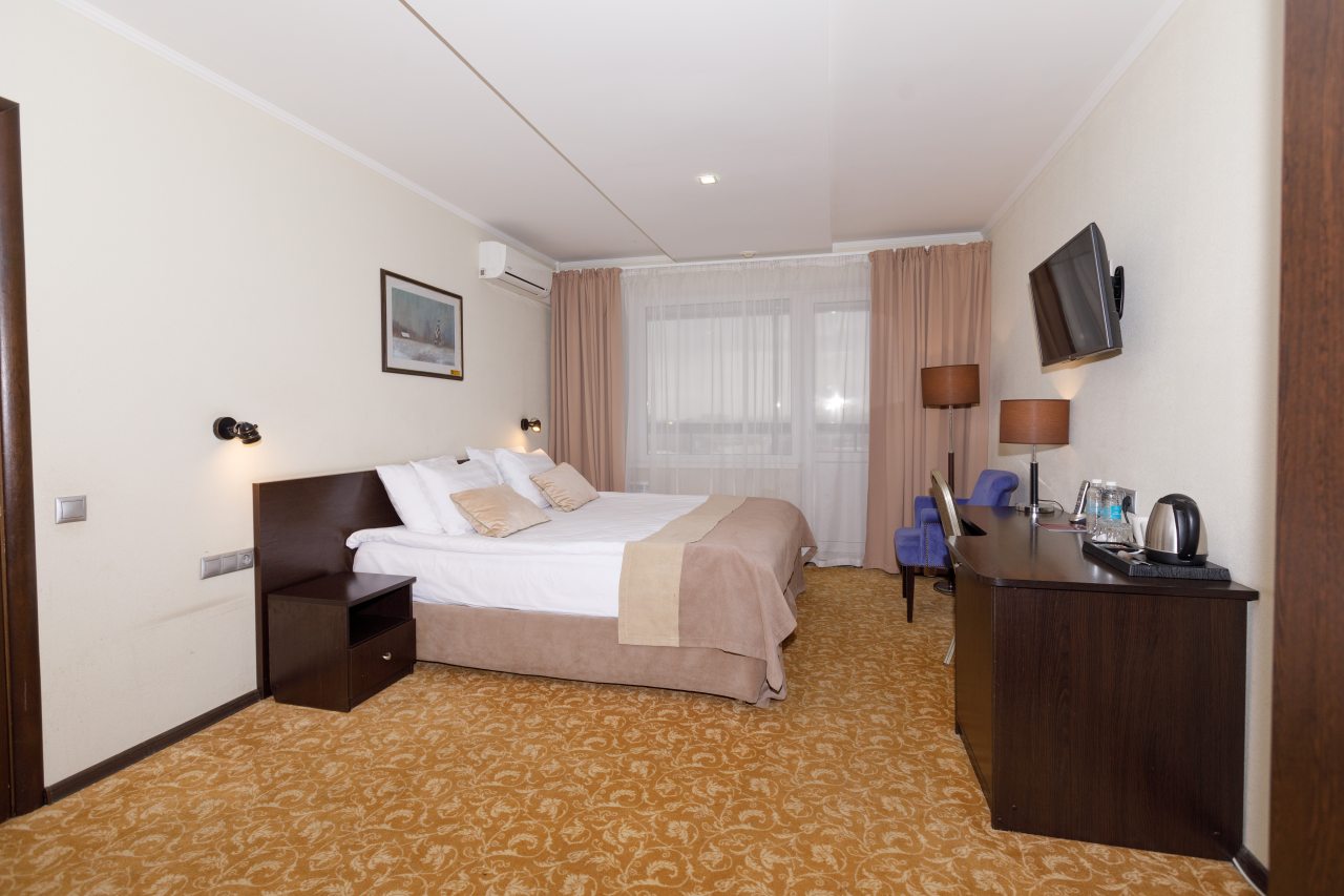 Двухместный (Улучшенный номер с 1 кроватью или 2 отдельными кроватями), Отель Панорама