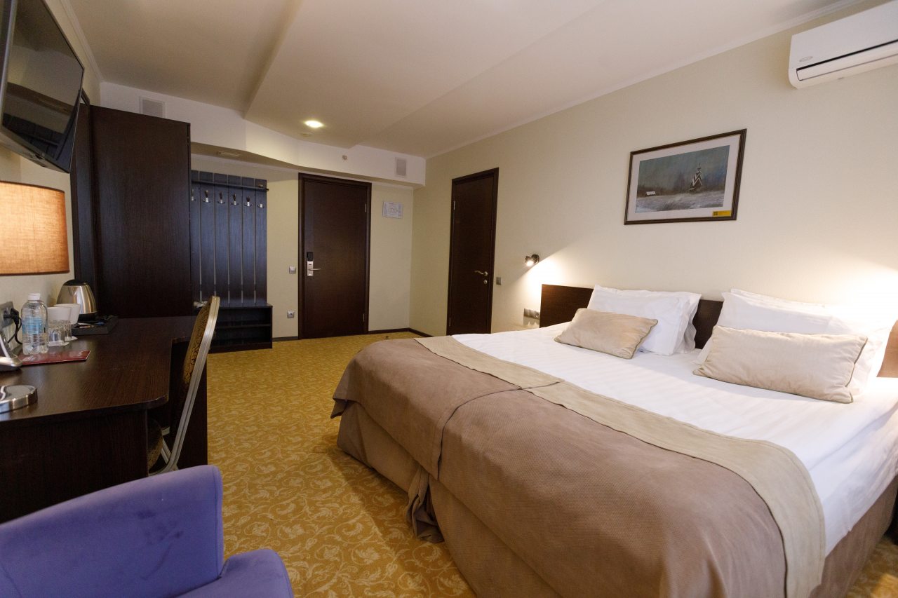 Двухместный (Улучшенный номер с 1 кроватью или 2 отдельными кроватями), Отель Панорама