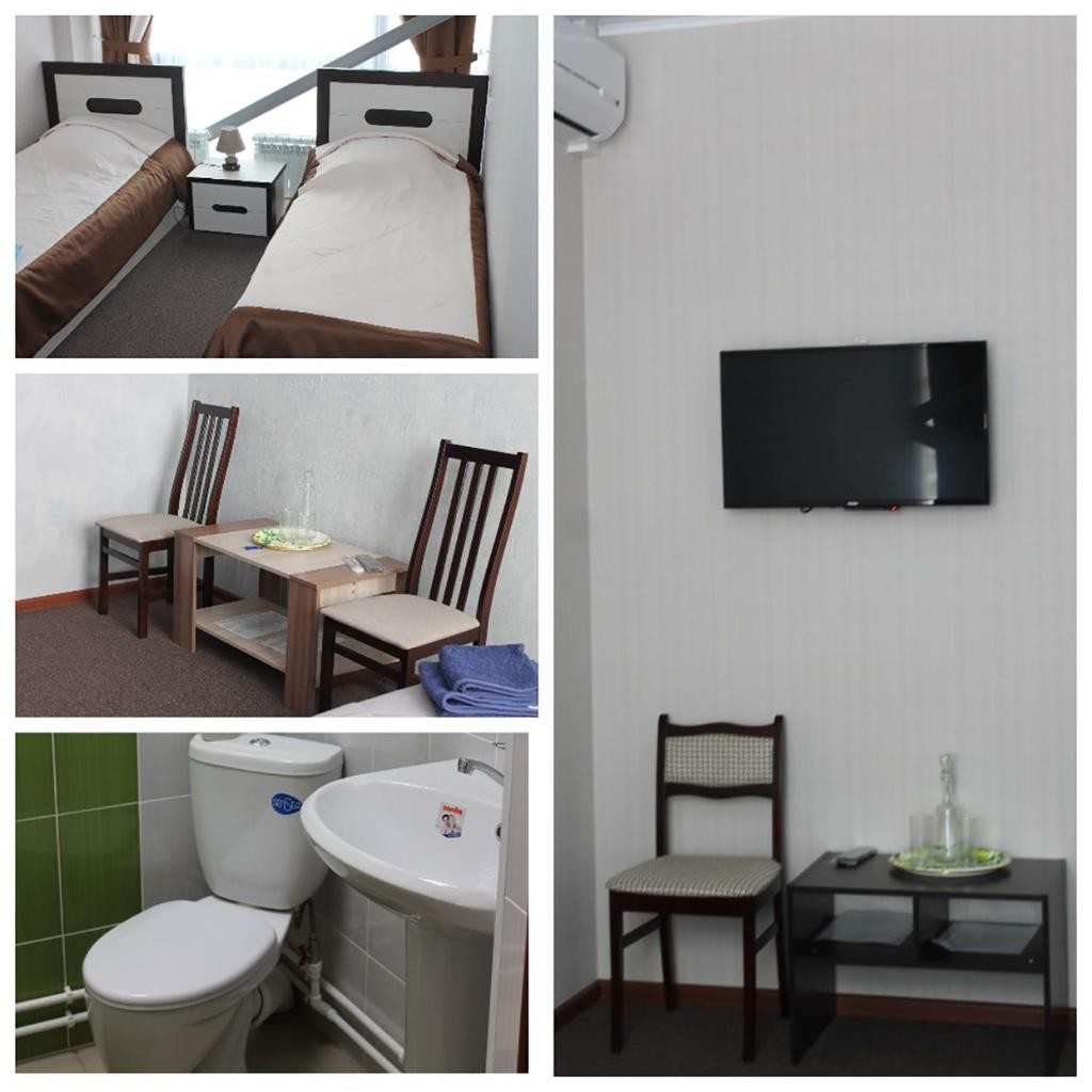 Двухместный (Двухместный номер с 2 отдельными кроватями и собственной ванной комнатой) гостиницы Родник удачи, Оренбург