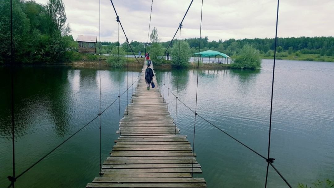 Мост, База отдыха Деревня Викингов