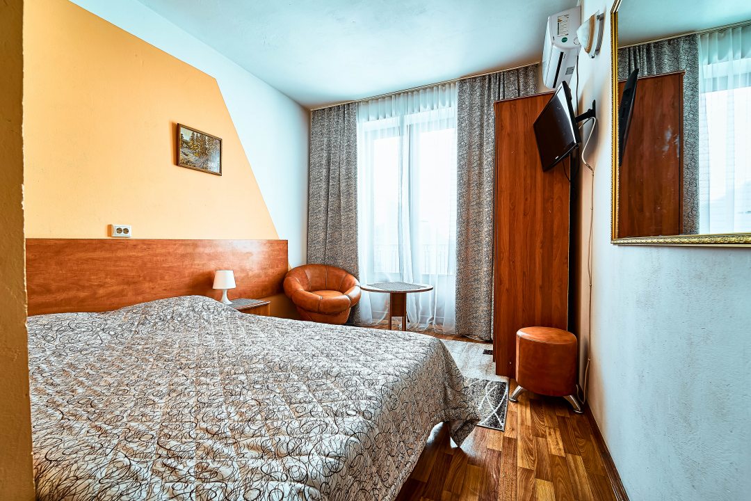 Двухместный (двухместный номер с одной двухместной или двумя одноместными кроватями) гостевого дома На Крымской 50, Анапа