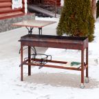 Мангал у домика