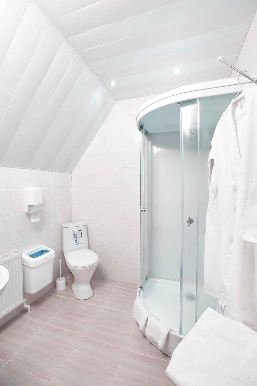 Сан.узел в спальне на втором этаже