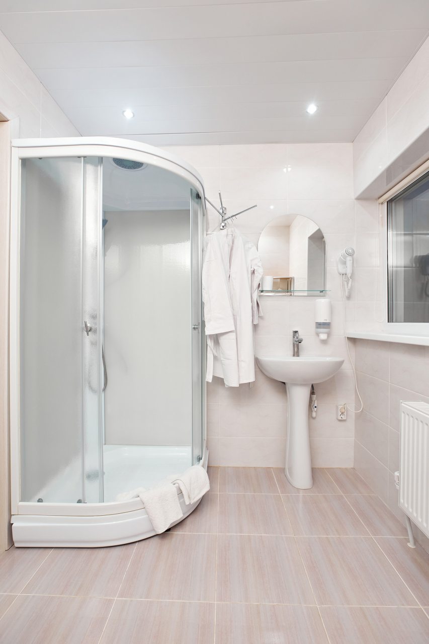 сан.узел в спальне на первом этаже