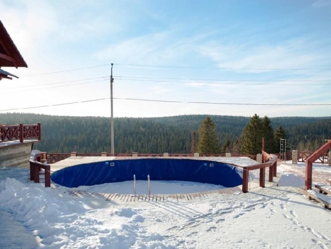 Открытый плавательный бассейн, База отдыха Снегири Глушата
