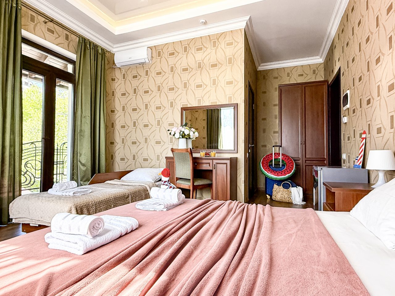 Трехместный (Делюкс с балконом), Гостевой дом На Кирова