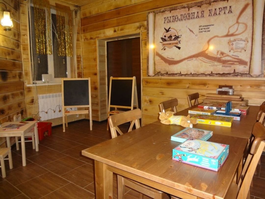 Игровая комната, Рыболовно-охотничий клуб Альпийская деревня