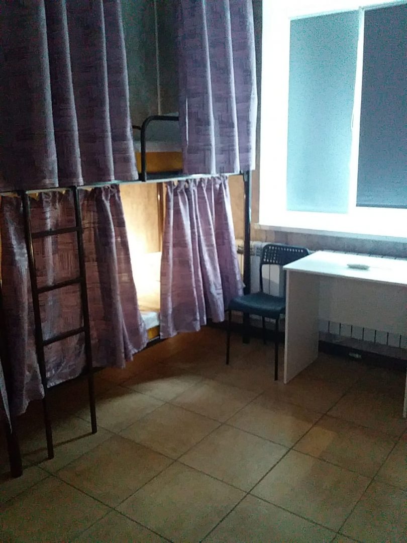 Шестиместный (Кровать в общем номере для мужчин с 6 кроватями) хостела Crocus, Ростов-на-Дону