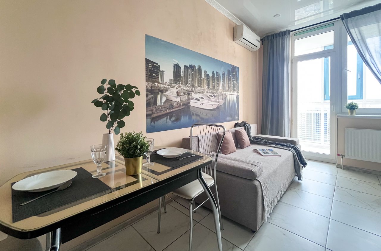 Шестиместный (Евродвушка 211), Апартаменты На Гвардейском переулке 13