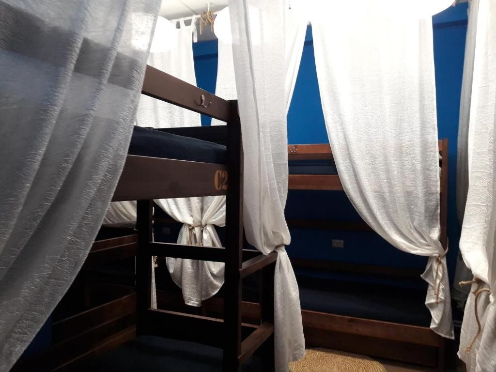 Номер (Спальное место на двухъярусной кровати в общем номере для мужчин и женщин) хостела Shene, Улан-Удэ
