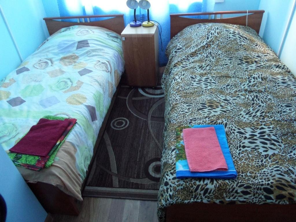 Номер (Кровать в общем номере с 2 кроватями) хостела На Штыкова, Старая Русса