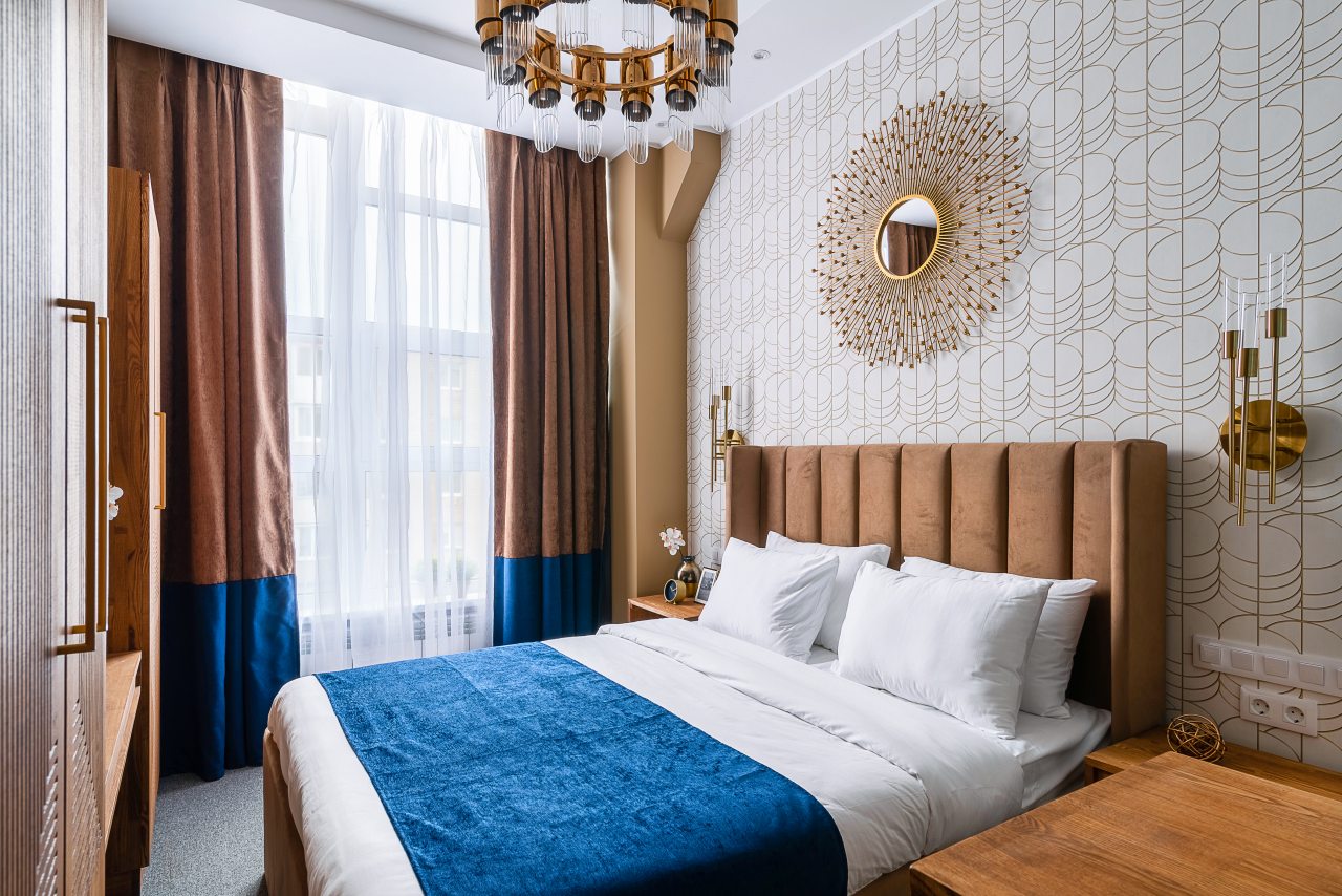 Двухместный (Стандартный двухместный номер с двуспальной кроватью и кухней) гостиницы Lido Central, Владивосток
