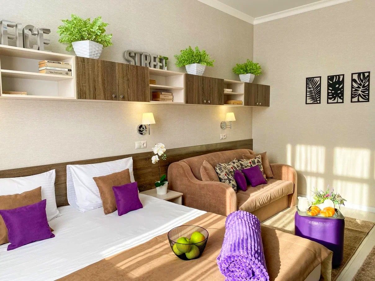 Апартаменты (Двухкомнатные Park & House №4 (кухня и ванна) до 10 гостей), Park & House Hotel Ессентуки