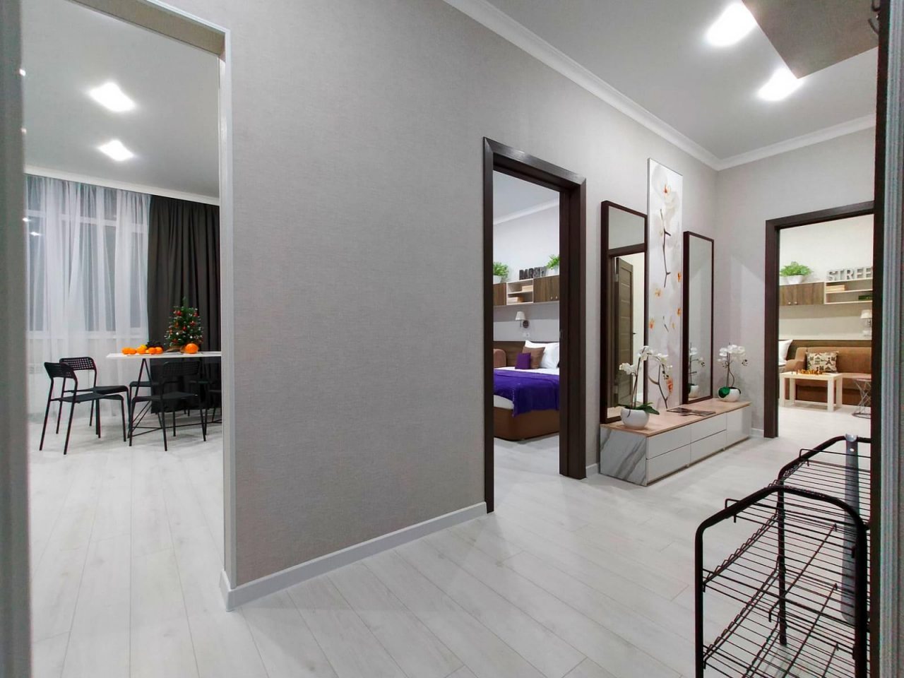 Апартаменты (Двухкомнатные Park & House №4 (кухня и ванна) до 10 гостей), Park & House Hotel Ессентуки