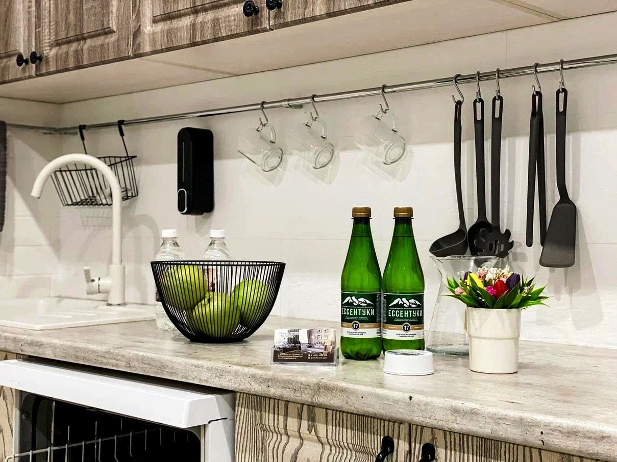 Апартаменты (Двухкомнатные Park & House №4 (кухня и ванна) до 10 гостей), Park & House Hotel Ессентуки