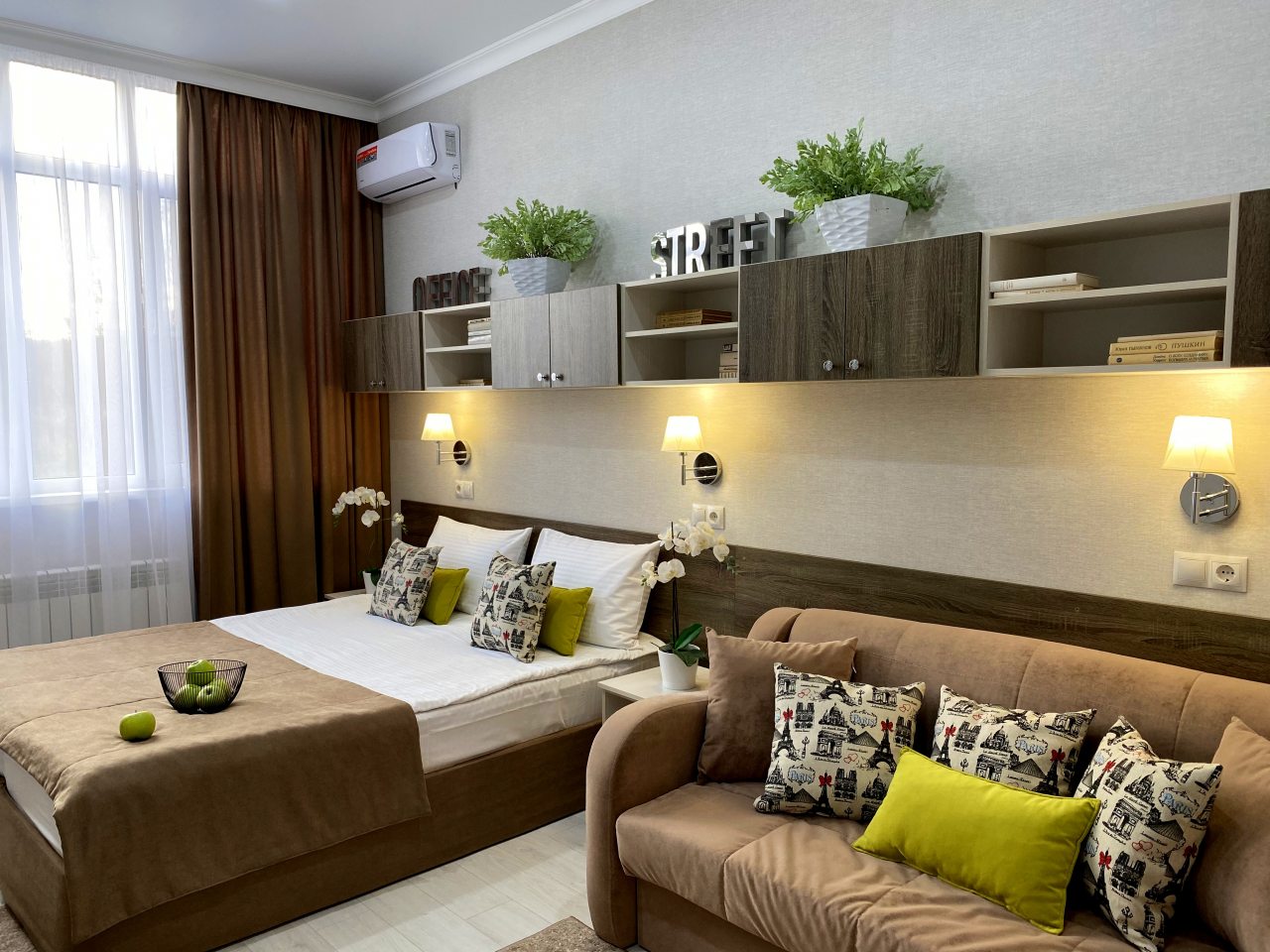 Апартаменты (Двухкомнатные Park & House №4 (кухня и ванна) до 10 гостей), Park & House Hotel Ессентуки