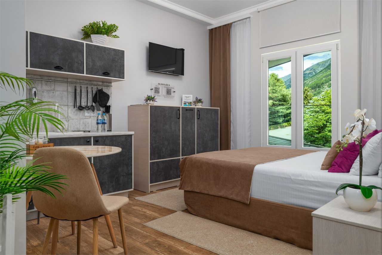 Четырехместный (APART DOUBLE (2 спальни КОННЕКТ) до 5 гостей), Park & House Hotel Ессентуки