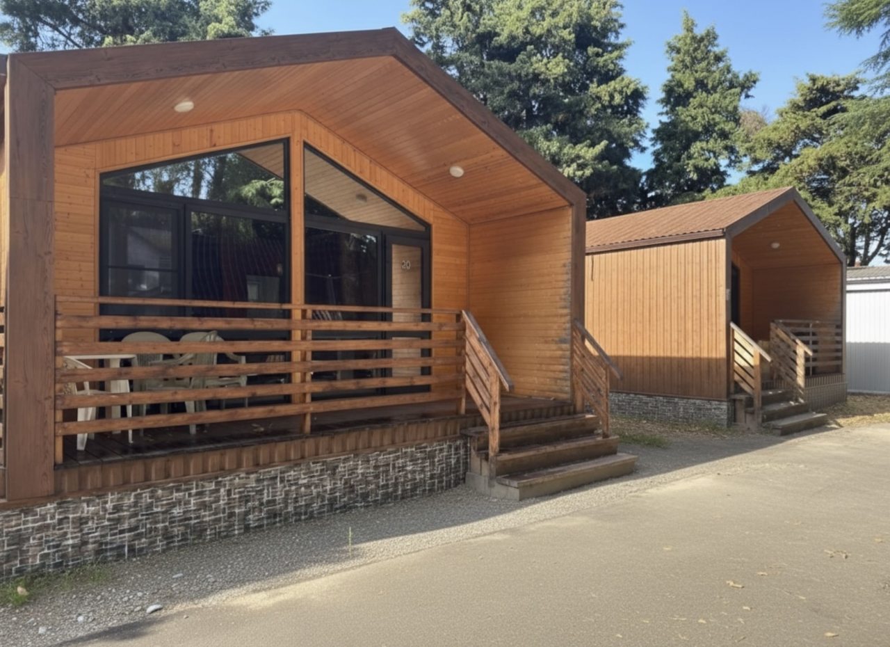 Вилла (Эко-вилла 2-х комнатная «Барнхаус»), База отдыха Эльбрус