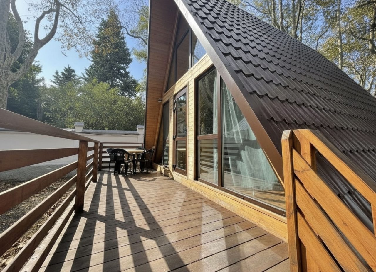 Вилла (Эко-вилла 2-х уровневая «Афрейм»), База отдыха Эльбрус