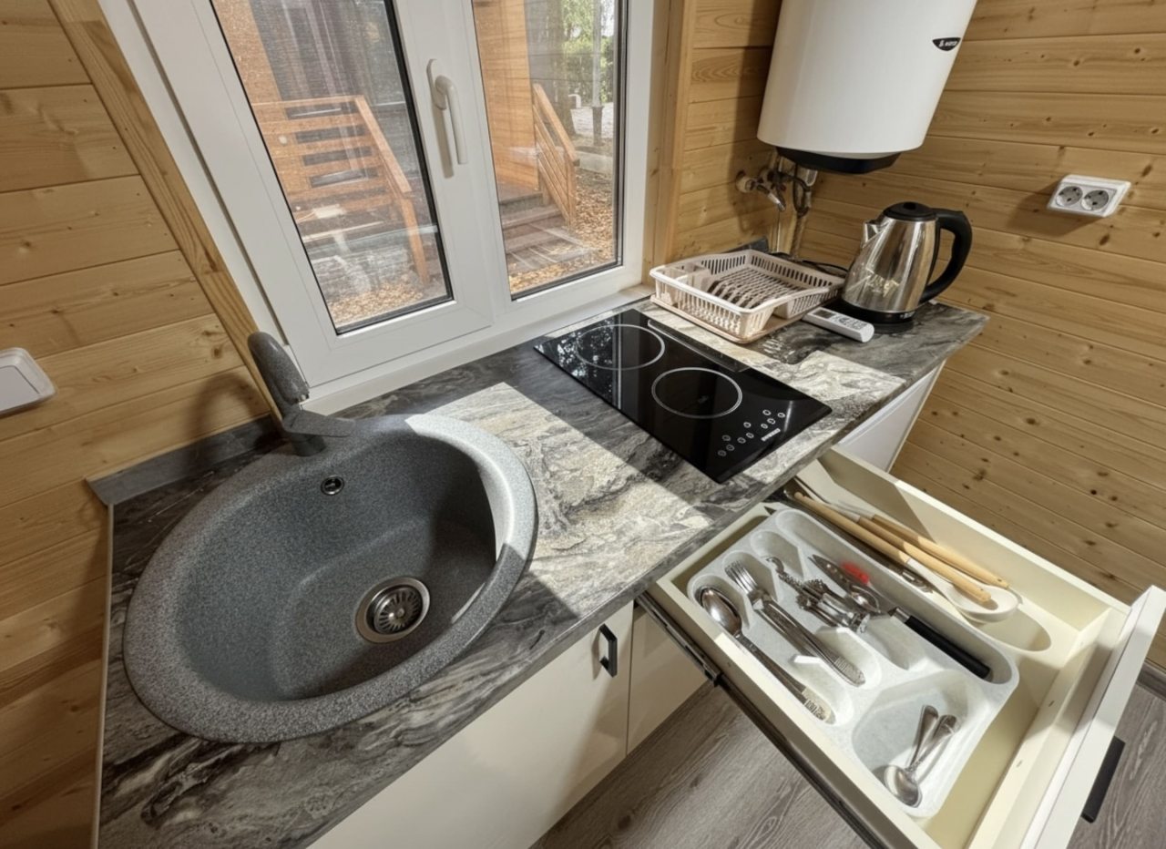 Вилла (Эко-вилла 2-х уровневая «Афрейм»), База отдыха Эльбрус