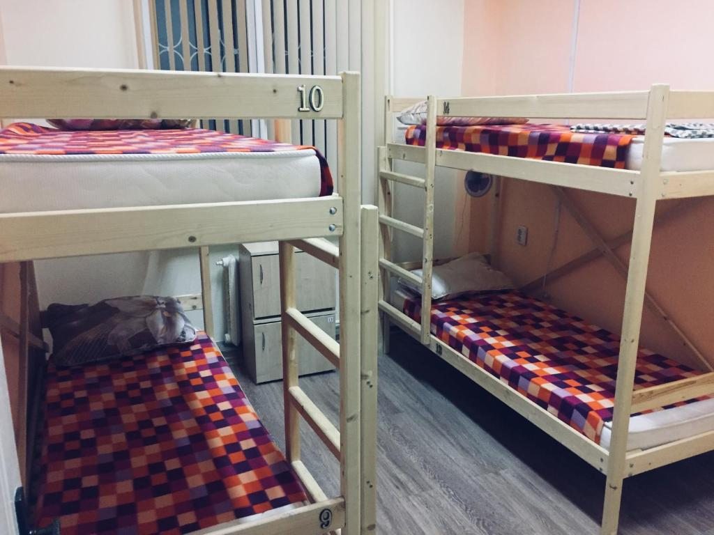 Номер (Спальное место на двухъярусной кровати в общем номере для мужчин и женщин) хостела Sochi Stars, Адлер