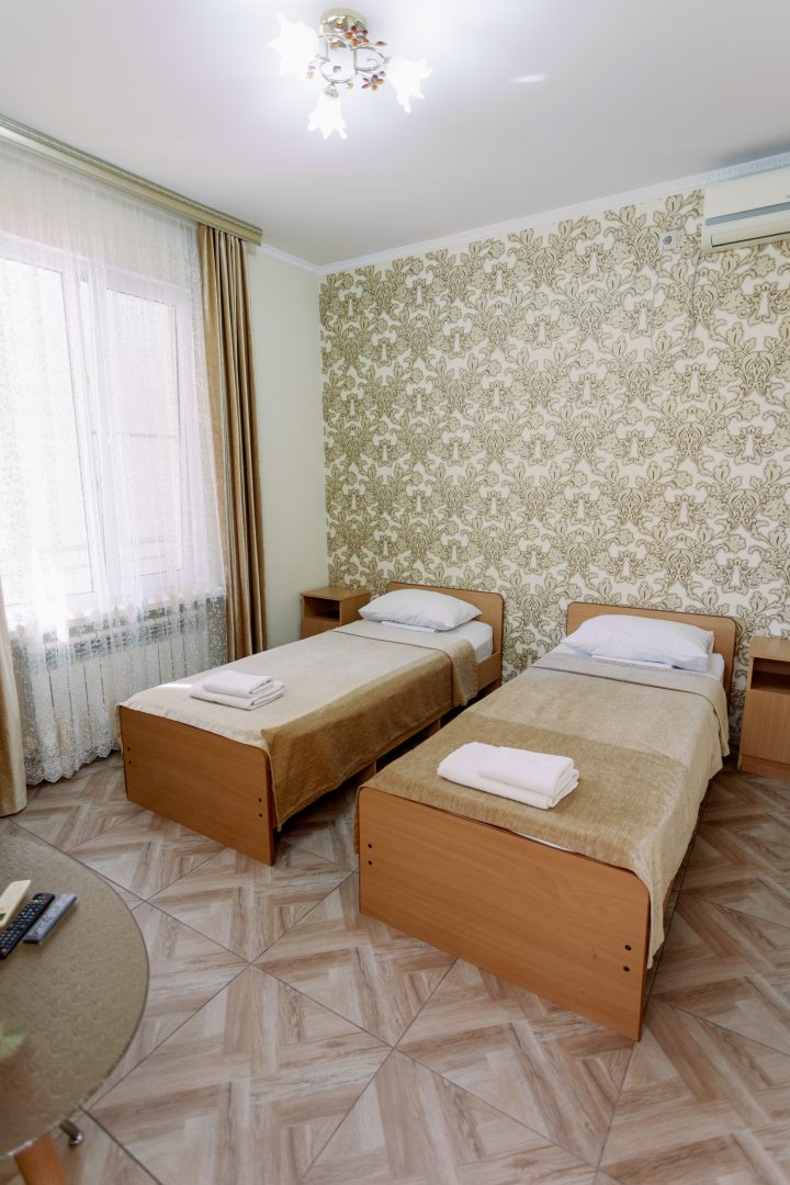 Двухместный (Двухместный номер с 1 кроватью или 2 отдельными кроватями, общая ванная комната) гостевого дома Анита на Пихтовом 6, Адлер