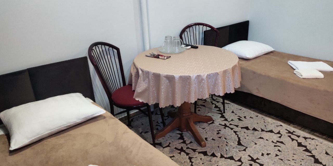 Двухместный (Номер с 2 отдельными кроватями и ванной комнатой), Отель Моё Море