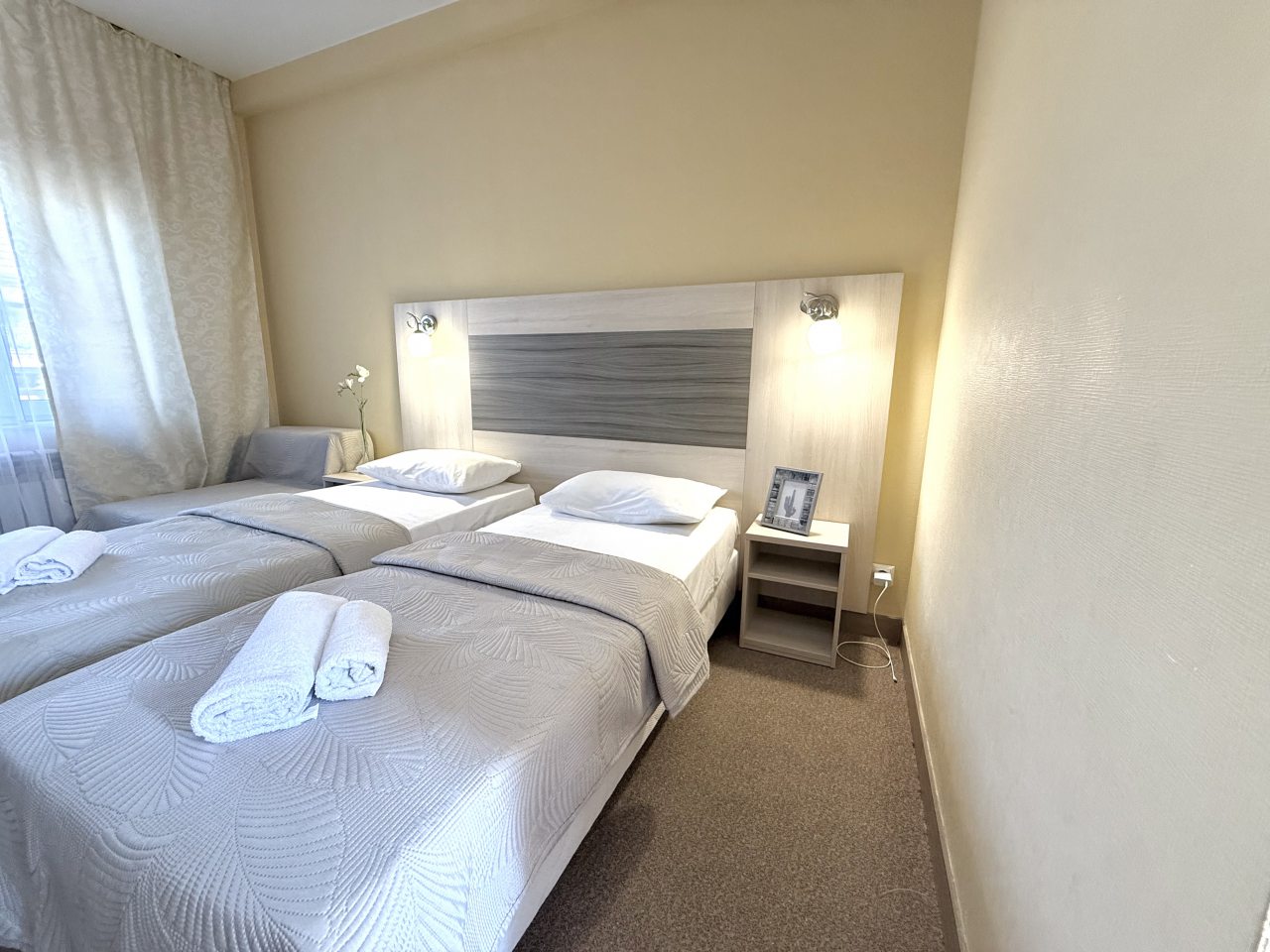 Двухместный (Двухместный комфорт с балконом), Гостевой дом Коралловый Риф