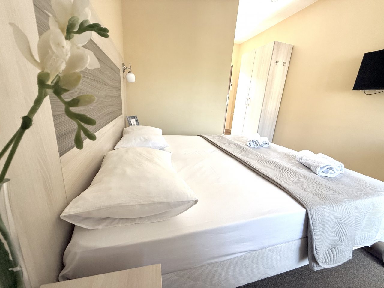 Двухместный (Двухместный комфорт с балконом), Гостевой дом Коралловый Риф