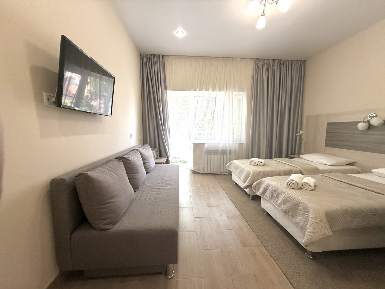 Четырехместный (Четырехместный комфорт без балкона), Гостевой дом Коралловый Риф