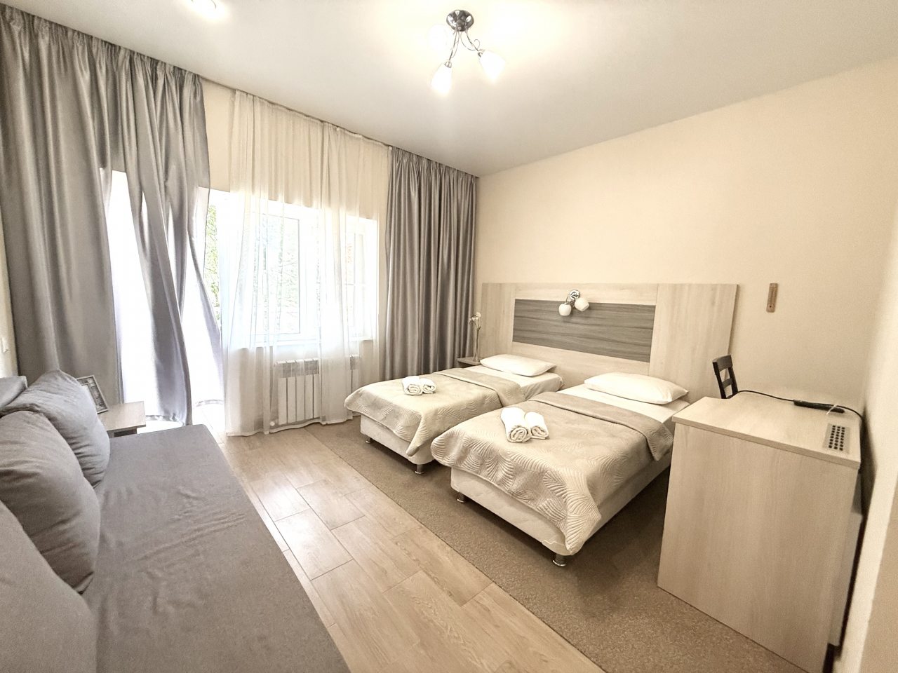 Четырехместный (Четырехместный комфорт без балкона), Гостевой дом Коралловый Риф