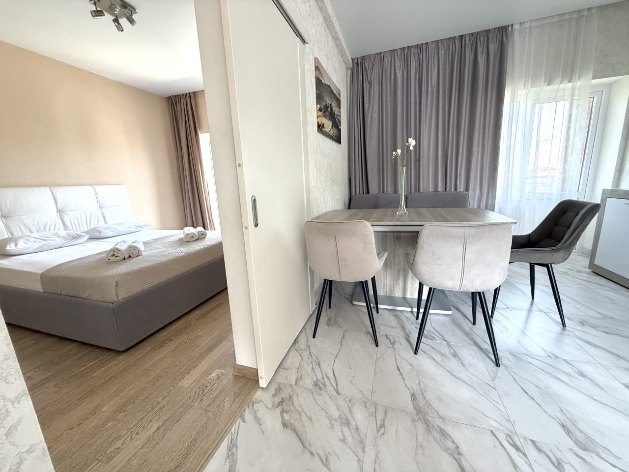 Апартаменты (Апартаменты с кухней и 2мя балконами), Гостевой дом Коралловый Риф