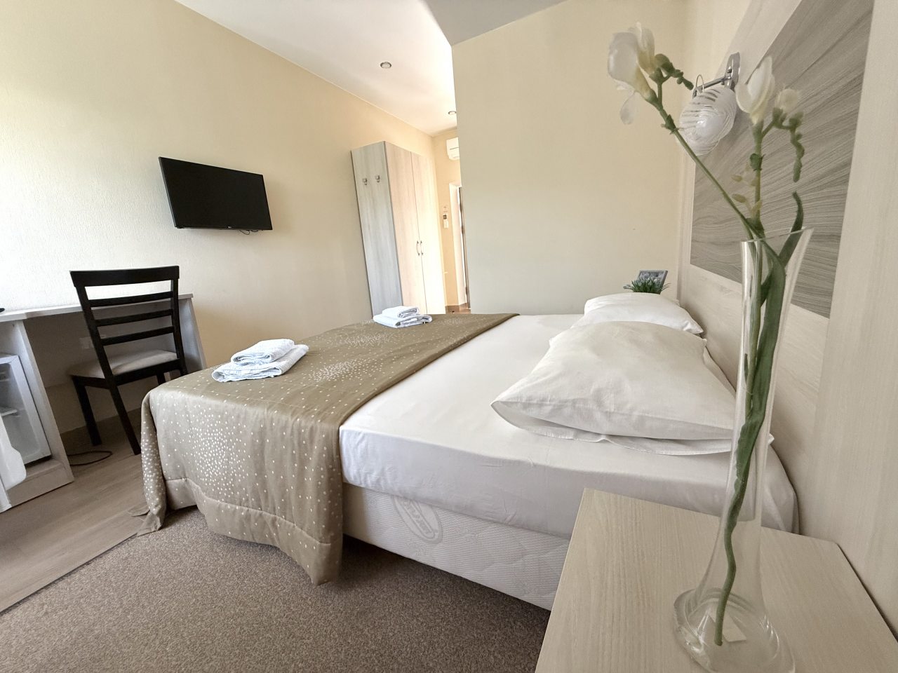 Двухместный (Двухместный комфорт с балконом), Гостевой дом Коралловый Риф