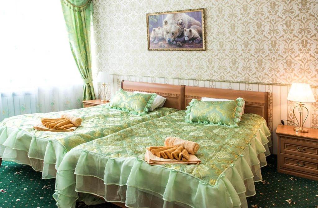 Сьюит (Полулюкс с 2 односпальными кроватями) отеля Люблю-но, Москва