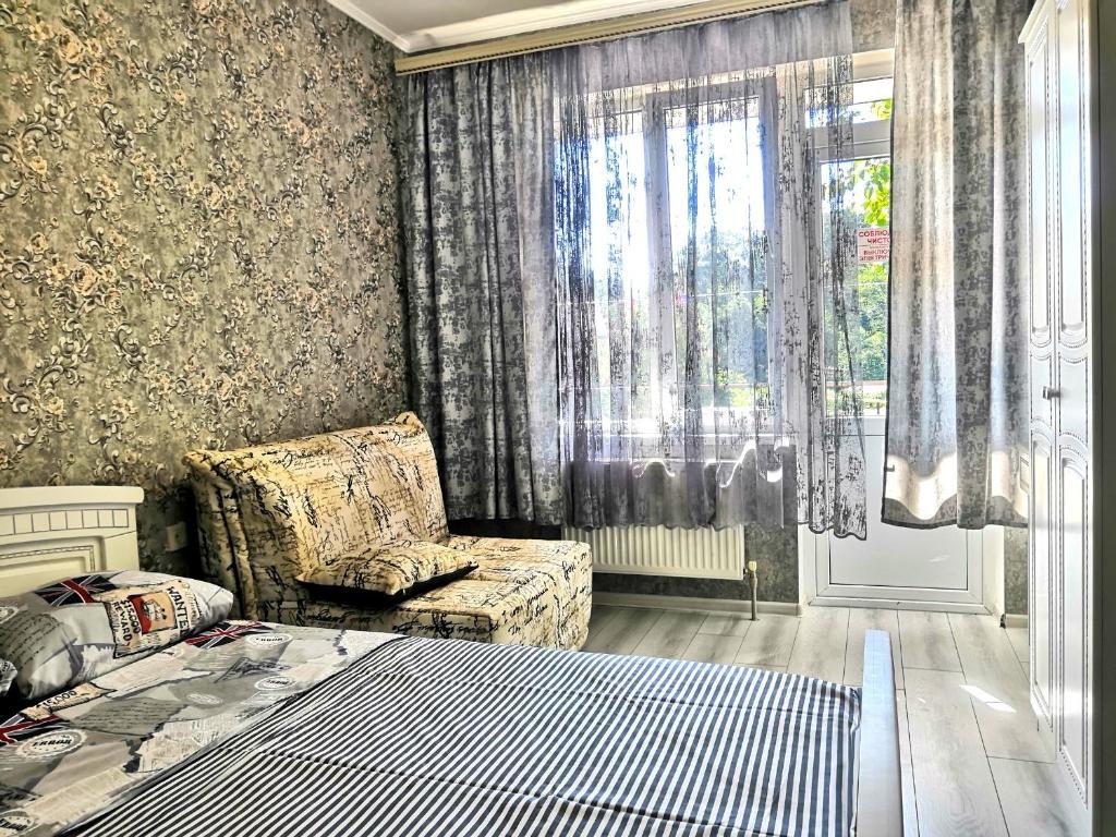 Двухместный (Стандартный двухместный номер с 1 кроватью или 2 отдельными кроватями), Мини-гостиница Тихая гавань