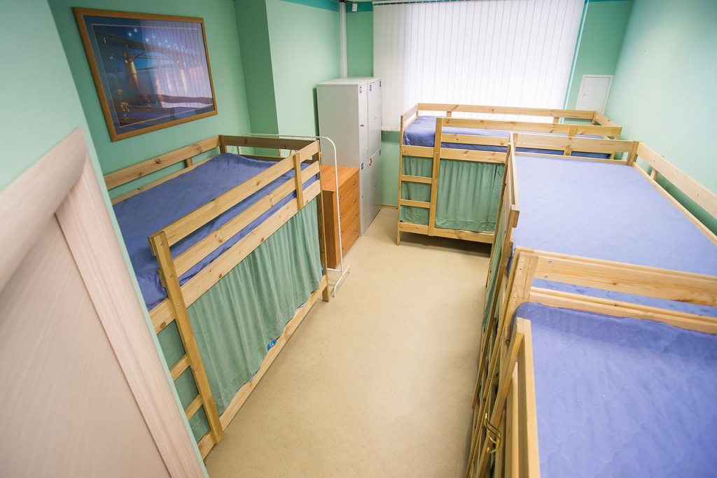 Восьмиместный (Койко-место в 8-местном женском номере) хостела Лайк, Новосибирск