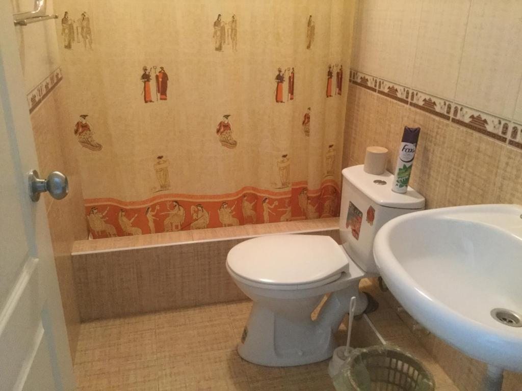 Двухместный (Двухместный номер с 1 кроватью и собственной ванной комнатой) гостевого дома Афродита, Лазаревское