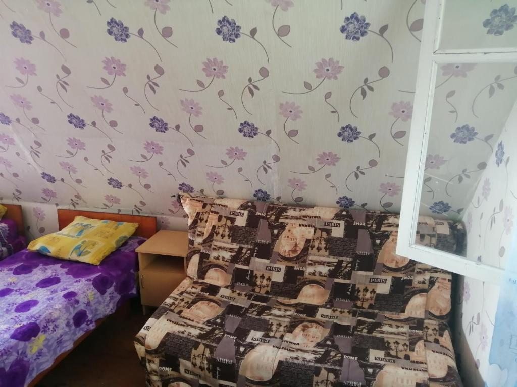 Двухместный (Двухместный номер с 2 отдельными кроватями и видом на море) гостевого дома Кит, Лазаревское
