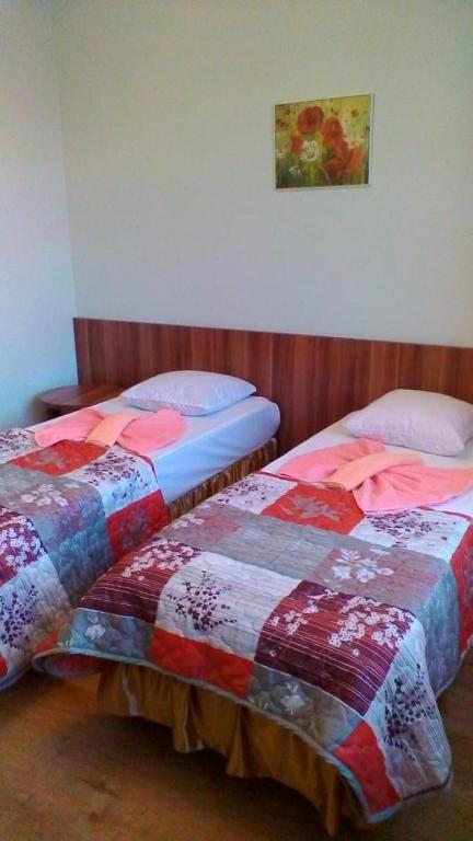 Двухместный (Двухместный номер с 2 отдельными кроватями и ванной комнатой) гостевого дома На Гиацинтовой 1, Адлер