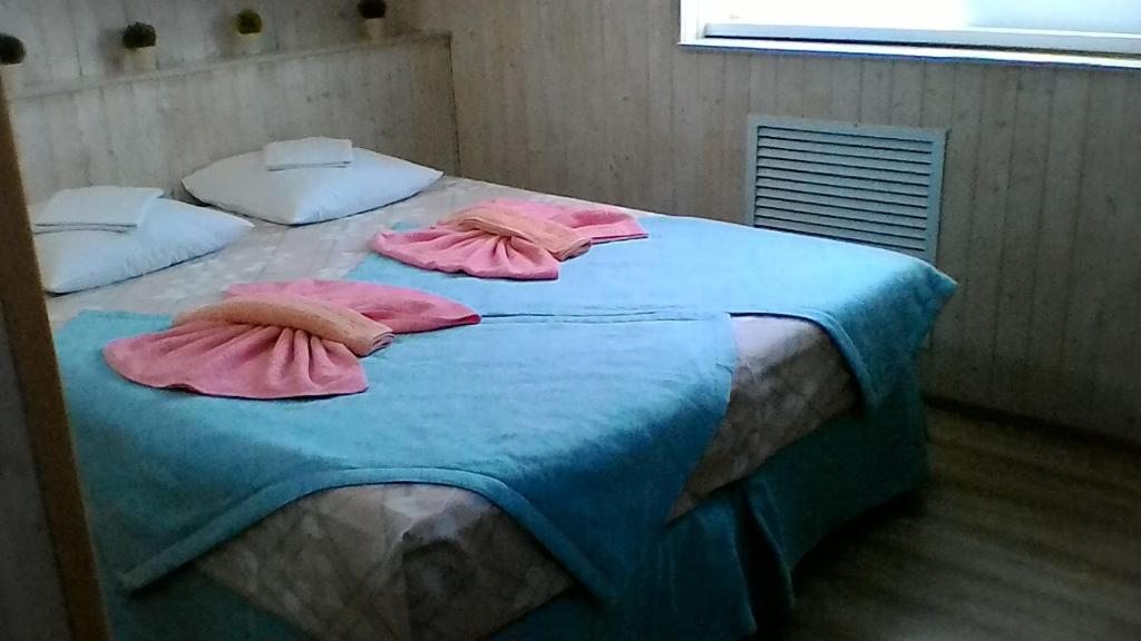 Двухместный (Двухместный номер с 2 отдельными кроватями и ванной комнатой) гостевого дома на Луначарского, Адлер