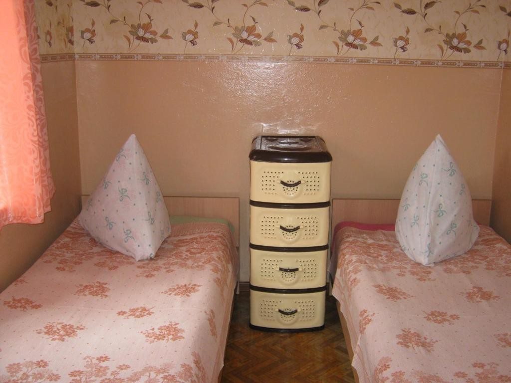 Двухместный (Двухместный номер с 2 отдельными кроватями и видом на море) гостевого дома Эко-отдых, Лазаревское