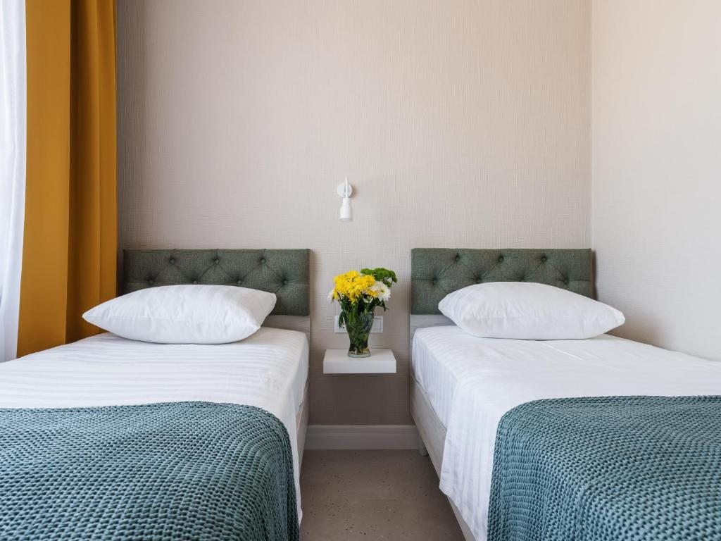 Двухместный (Стандартный двухместный номер с 2 отдельными кроватями) гостиницы Жемчужина, Архипо-Осиповка