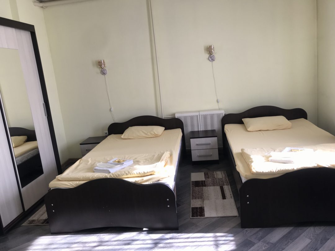 Двухместный (Стандартный двухместный номер с 2 отдельными кроватями) мини-отеля Очарование, Барнаул
