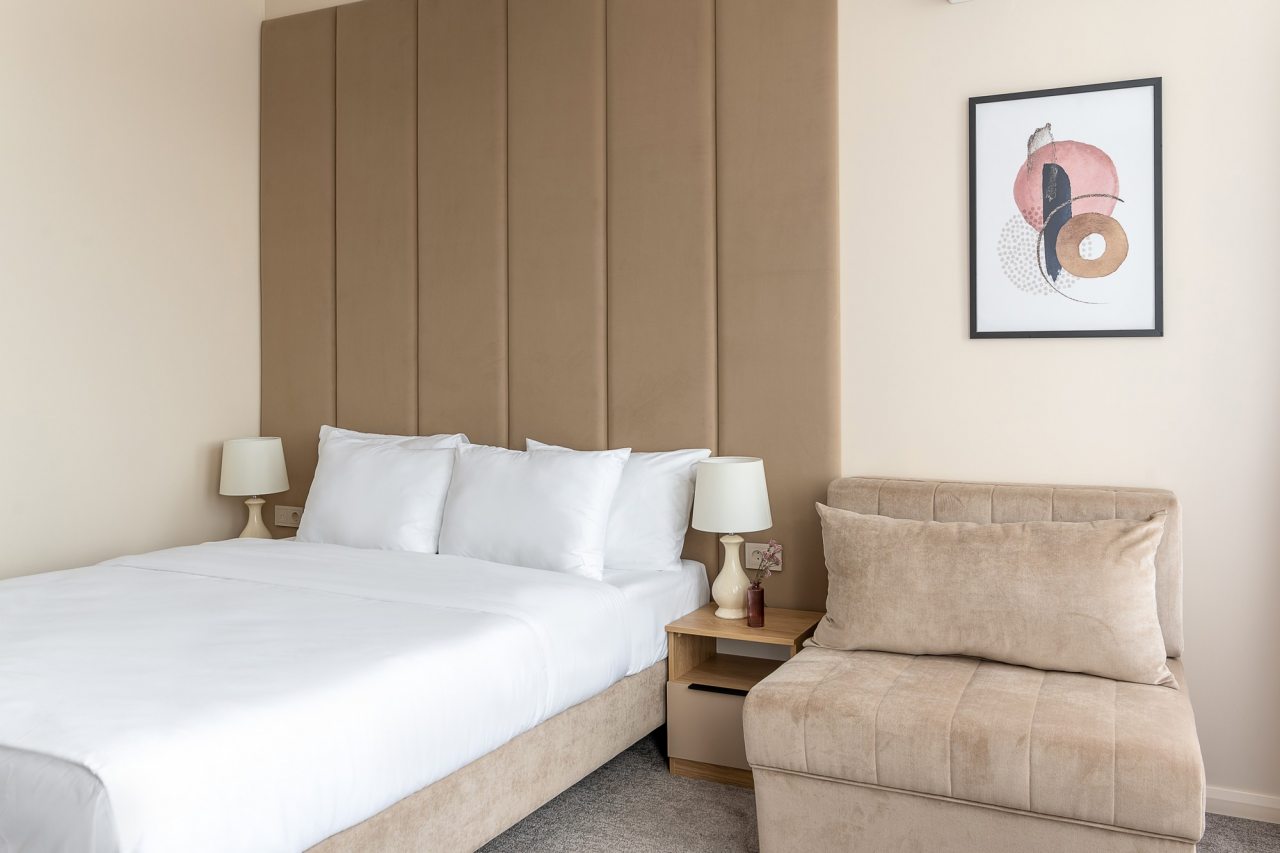 Трехместный (Улучшенный номер с видом на море), Отель Kinney