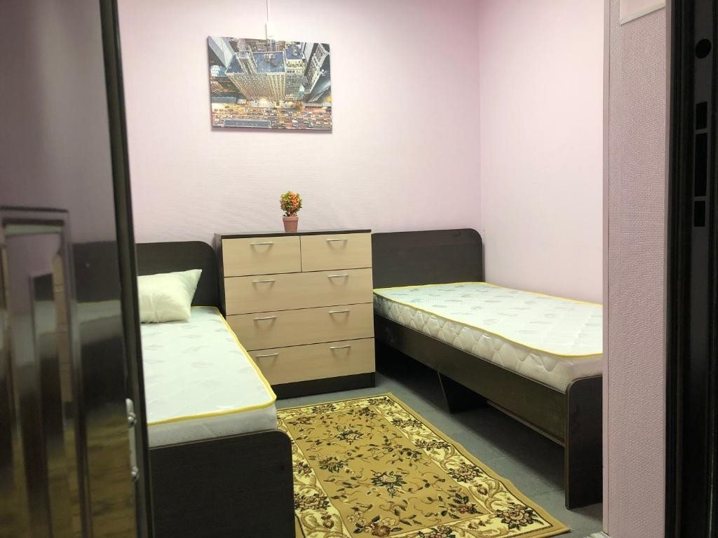 Номер (Односпальная кровать в общем номере) хостела 24, Челябинск