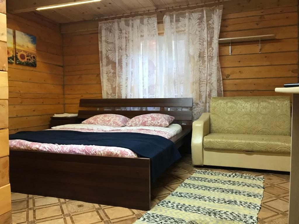 Двухместный (Улучшенный двухместный номер с 1 кроватью) отеля Гостевой двор Багульник, Энхалук