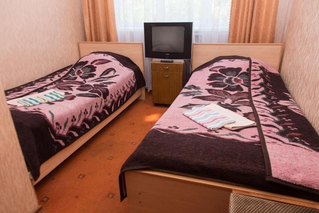 Двухместный (Двухместный номер эконом-класса с 2 отдельными кроватями) гостиницы Металлург, Златоуст